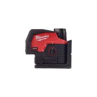 Milwaukee M12 CLLP-301C Groene Kruislijnlaser/loodlaser 12V 3.0Ah Li-Ion - 4933478100 - thumbnail