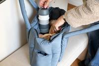 Luiertas Parijs Puffy BEABA blauw - thumbnail