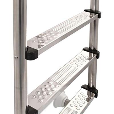 VidaXL Zwembadladder met 3 sporten 120 cm roestvrij staal 304