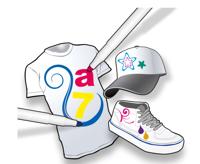 SES Creative textielstiften, 8st. - thumbnail