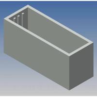 TEKO S38.10 Universele behuizing 40 x 15 x 19 ABS Blauw 1 stuk(s) - thumbnail