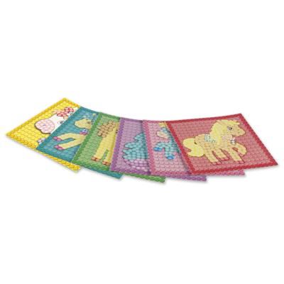 Playmais mosaic kaarten versieren dream pony