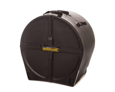 Hardcase HN22B koffer voor 22 inch bassdrum met wielen
