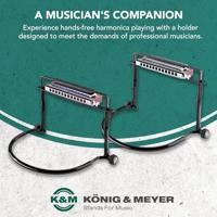 Konig & Meyer Harmonica holder zwart - thumbnail