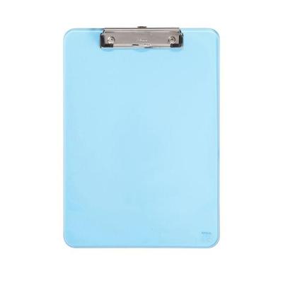 Klembord MAUL A4 staand transparant PS neon blauw | 12 stuks Klembord MAUL A4 staand transparant PS neon blauw | 12 stuks