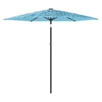 Parasol met stalen paal 268x268x226 cm blauw - thumbnail