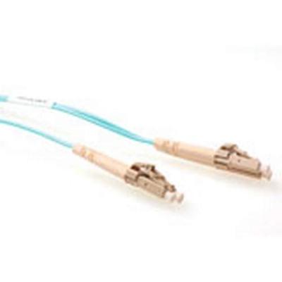 ACT 3 meter LSZH Multimode 50/125 OM3 glasvezel patchkabel duplex met LC connectoren