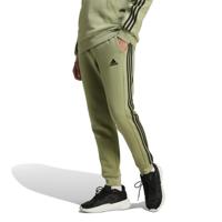 adidas Essentials Fleece Joggingbroek Olijfgroen Zwart - thumbnail