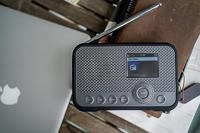 Sangean WFR-39 Zakradio met internetradio Internet, DAB, VHF (FM) Internetradio, FM, WiFi Spotify, Wekfunctie, Oplaadbaar Grijs, Zwart - thumbnail