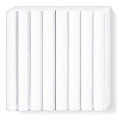 Staedtler Fimo Kids boetseerklei 42 gram glitter wit Staedtler Fimo Kids boetseerklei 42 gram glitter wit