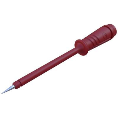 SKS Hirschmann PRUEF 2 rt Probe Steekaansluiting 4 mm Ohne Messkategorie Rood 1 stuk(s)