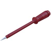 SKS Hirschmann PRUEF 2 rt Probe Steekaansluiting 4 mm Ohne Messkategorie Rood 1 stuk(s) - thumbnail