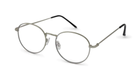 Leesbril Readr. -0043 OVAL-Shiny silver-+1.50 met blauwlichtfilter - thumbnail