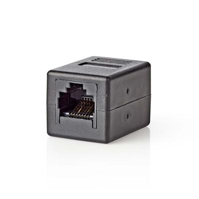 CAT6-Netwerkadapter | RJ45 (8P8C) Female - RJ45 (8P8C) Female | Zwart [CCGB89010BK]