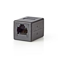 CAT6-Netwerkadapter | RJ45 (8P8C) Female - RJ45 (8P8C) Female | Zwart [CCGB89010BK] - thumbnail