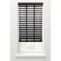 Fenstr jaloezie hout 50 mm antraciet - 160x220 cm - Leen Bakker - thumbnail