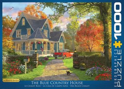 The Blue Country House - Dominic Davison (1000 Stukjes) - Puzzel;Puzzel (0628136609784)