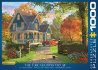 The Blue Country House - Dominic Davison (1000 Stukjes) - Puzzel;Puzzel (0628136609784) - thumbnail