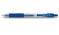 Pilot roller intrekbare Gelpen G-2 blauw - thumbnail