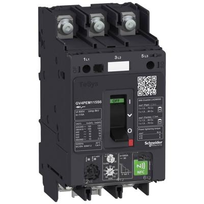 Schneider Electric GV4PEM12N6 GV4PEM12N6 Motorbeveiligingsschakelaar 1 stuk(s)