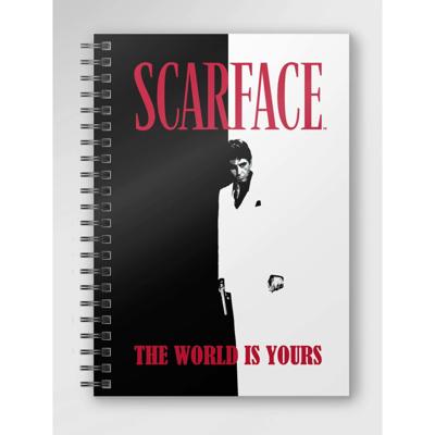 Scarface Notebook The World Is Yours
