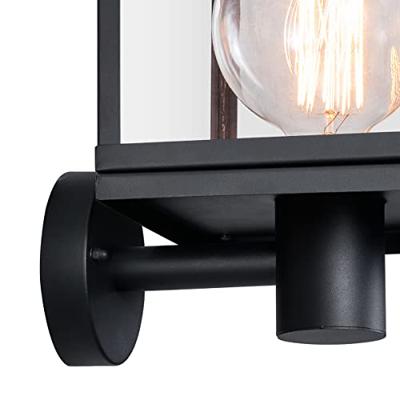 Nordlux Wandlamp Dalton E27 zwart IP44 - 4800902