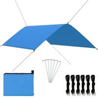 VidaXL Afdekzeil 3x2 m blauw - thumbnail