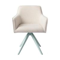 Jesper Home Draaibare Eetkamerstoel 'Hofu' Turn Mint, kleur Enoki - thumbnail
