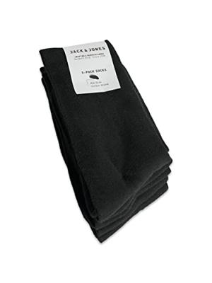 Jack & Jones Jacjens Sock 5 Pack Noos 12113085 Sokken Black Black & Black 12113085