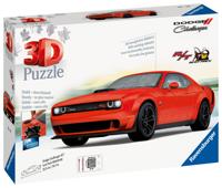 Ravensburger 3d puzzel dodge chall.r/t scat pack, 108st. - thumbnail