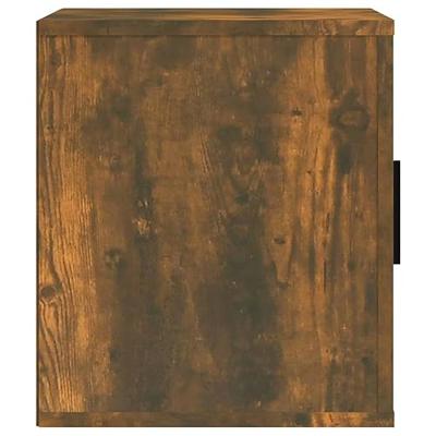Tv-meubel 100x35x40 cm bewerkt hout gerookt eikenkleurig