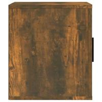 Tv-meubel 100x35x40 cm bewerkt hout gerookt eikenkleurig - thumbnail