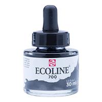Talens Ecoline waterverf flacon van 30 ml, zwart - thumbnail