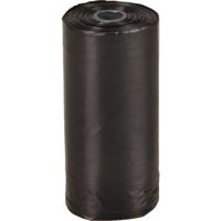 Poepzakjes Basic Zwart - 8 stuks 8 x 15 zakjes Flamingo Zwart - thumbnail