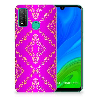 Siliconen Hoesje Huawei P Smart 2020 Barok Roze