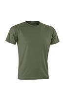 Spiro RT287 Impact Aircool Performance Tee - Combat - L - thumbnail