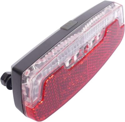 Edge dragerachterlicht safe led 80mm incl batterijen