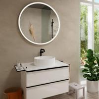 Hansgrohe Xelu Q planchet 140/430, mat zwart - thumbnail