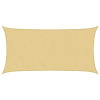 VidaXL Zonnezeil 4x2 m 100% polyester oxford zandkleurig - thumbnail