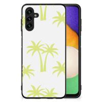 Samsung Galaxy A13 5G | A04s Bloemen Hoesje Palmtrees - thumbnail