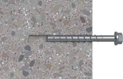 Fischer 536872 Betonschroef 12 mm 130 mm Buitenzeskant 20 stuk(s)