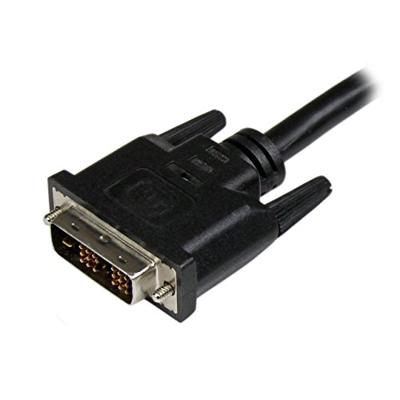 StarTech.com 1,8 m DVI-D Single Link kabel, St/St, DVI monitorkabel, 1920x1200, DVI-verbindingskabel/aansluitkabel, zwart