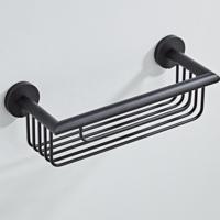 Doucherek Boss & Wessing Nero Shampoo Houder Mat Zwart Aqua Splash - thumbnail