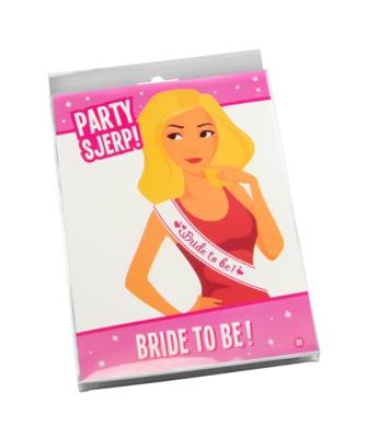 Party sjerp - Bride to be hearts