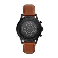 Horlogeband Fossil FTW7007 Leder Bruin 22mm - thumbnail