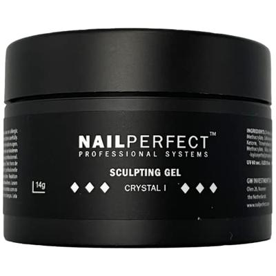 NailPerfect Gel LED/UV Sculpting Gel Crystal I 14gr NailPerfect Gel LED/UV Sculpting Gel Crystal I 14gr