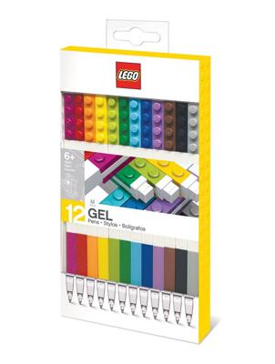 12-pack LEGO gelpennen