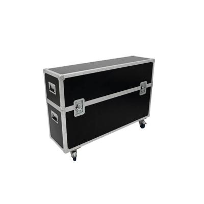 Roadinger Flightcase 2x LCD ZL50 voor 2 schermen tot 123,5cm breed Roadinger Flightcase 2x LCD ZL50 voor 2 schermen tot 123,5cm breed