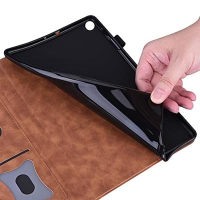 Luxe stand flip sleepcover hoes - Samsung Galaxy Tab S7 / S8 - Bruin Luxe stand flip sleepcover hoes - Samsung Galaxy Tab S7 / S8 - Bruin