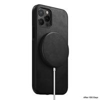 Nomad Leren Cover voor MagSafe-oplader Zwart - thumbnail